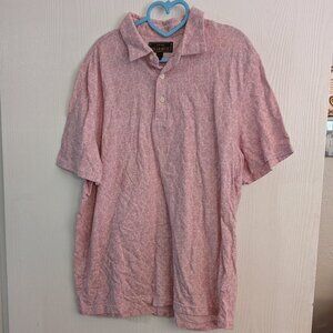 Pink Paisely Polo